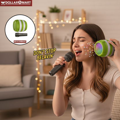 Karaoke Speaker wireless with 2 Mic