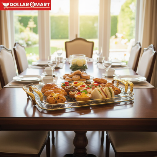 luxury style Tray rectangle