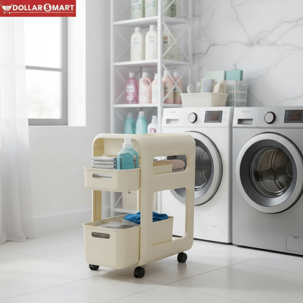 Two Drawer Organizer Trolly Rack