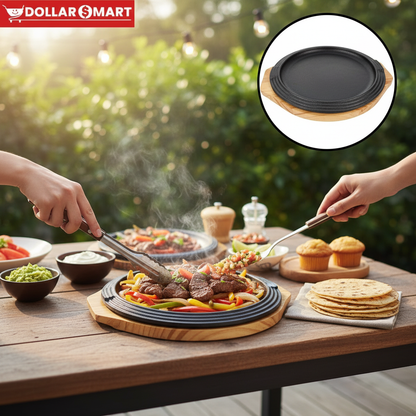 Sizzler Plate wood / Hot plate