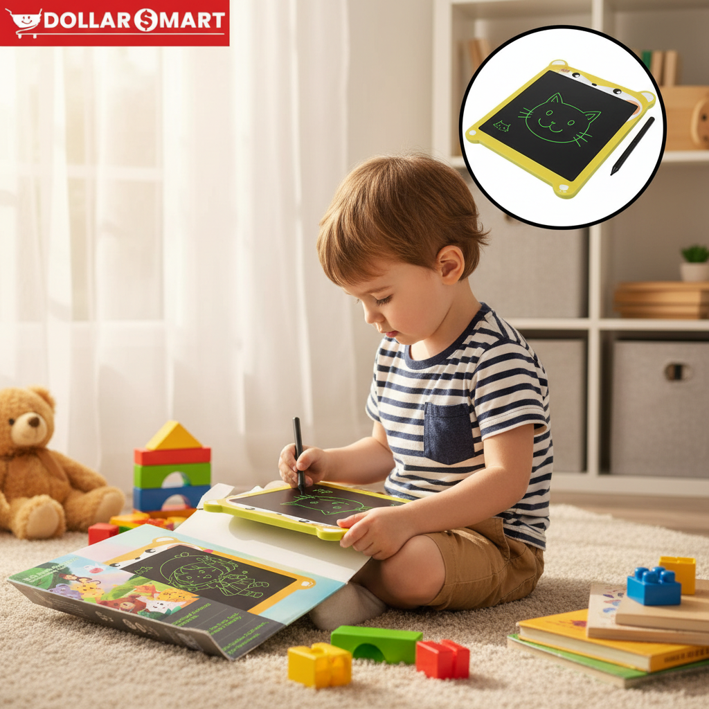 Ergonomic design of the cartoon lcd writing tablet