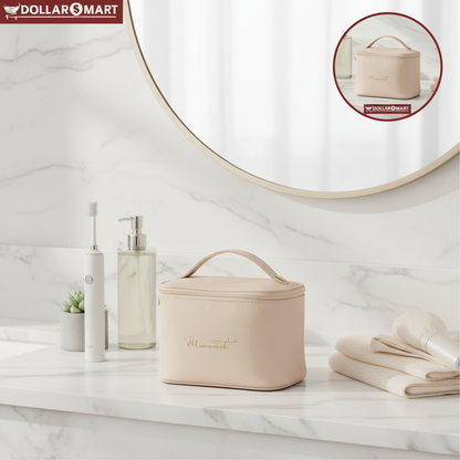 Leather Cosmetic Pouch