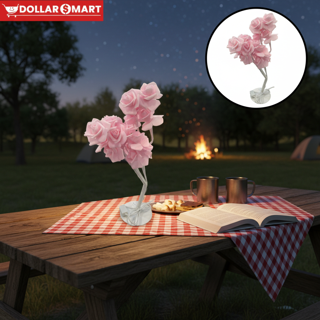 Decoration Flower with led light Lamp