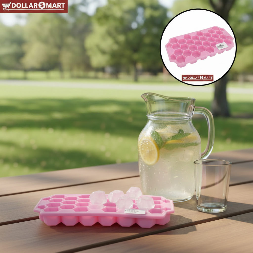 Honey Comb Ice Cube Tray with LID