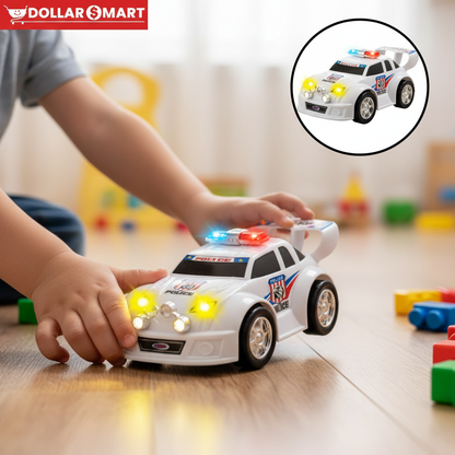 Police Car 360 turning