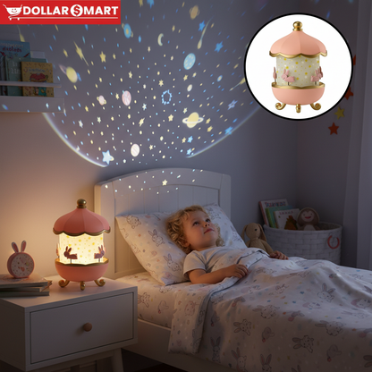 Bunny Carousel Night lamp projector
