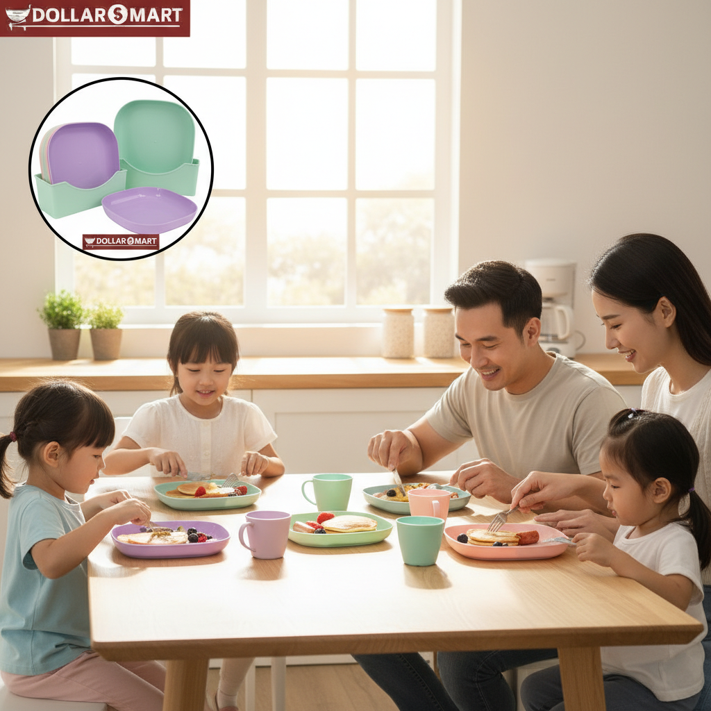 MultiColor 10 Plates with Holder