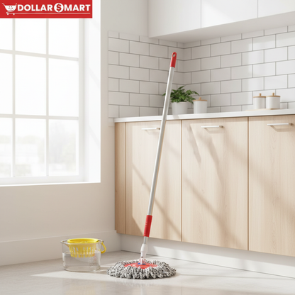 360 Rotating Microfiber Mop, product image from Dollar$ Mart