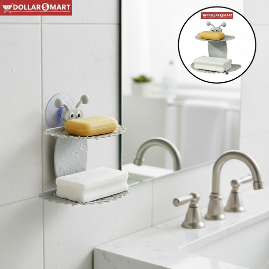 Double Layer Soap Drain Rack