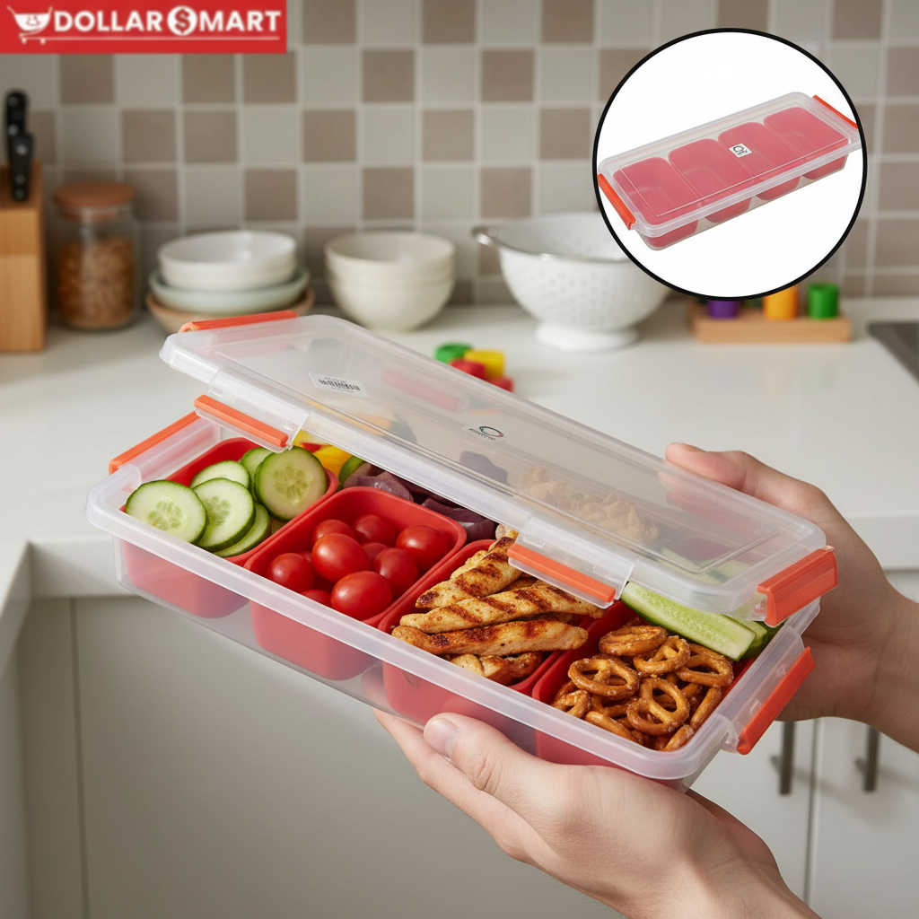 4 in 1 Protion Box for convenient meal prep