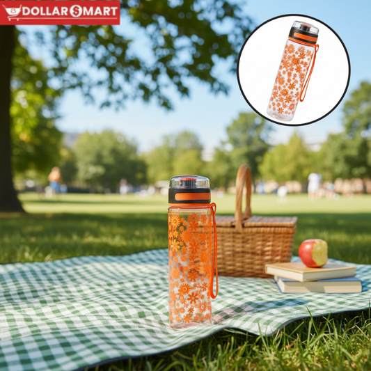 Flower Water Bottle