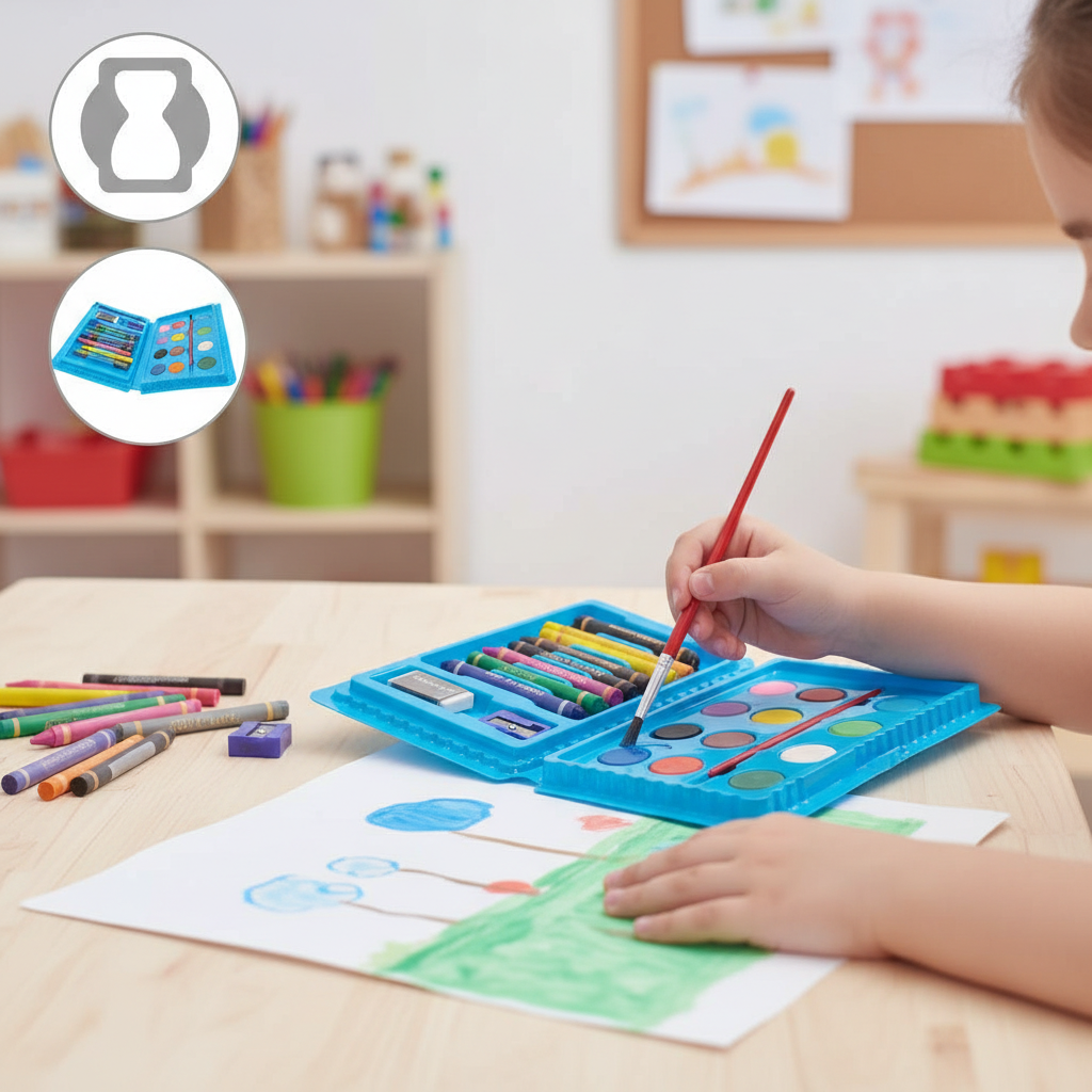 Kids Coloring Kit 24pcs