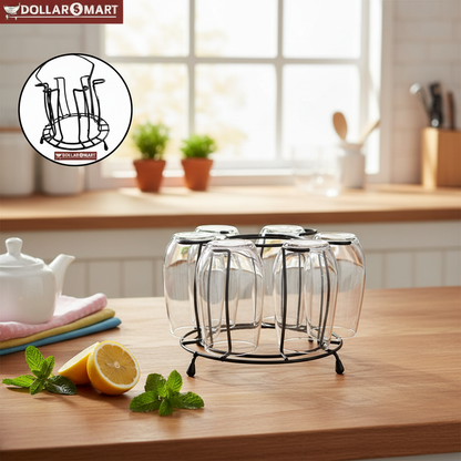 Metal Glass Stand
