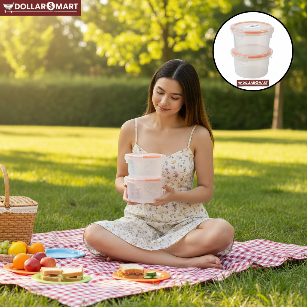 Locking Food Jars 3pcs