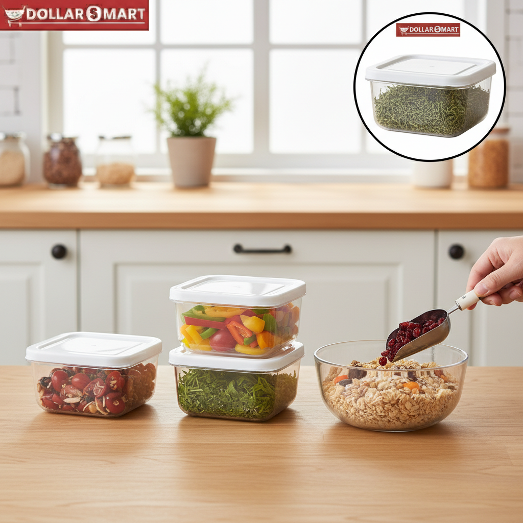 Small kitchen Container 4 pcs