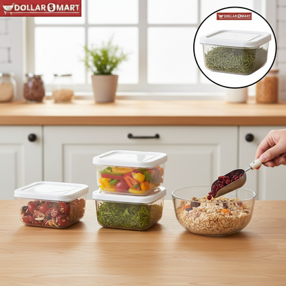 Small kitchen Container 4 pcs