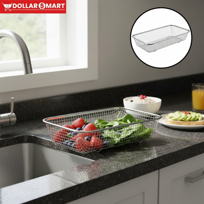 Steel Fruit Basket - Durable & Stylish Kitchen Storage