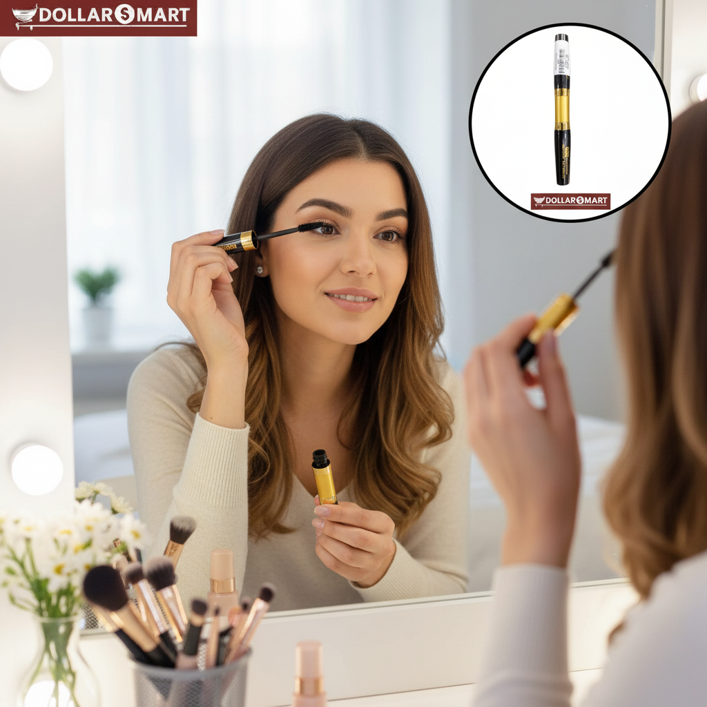 Mascara and Eyeliner