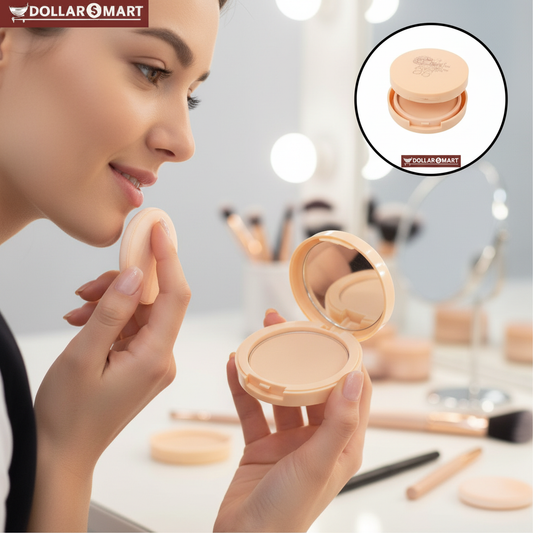 Image of 2 in 1 Face Powder Matte, front view, in a compact case.