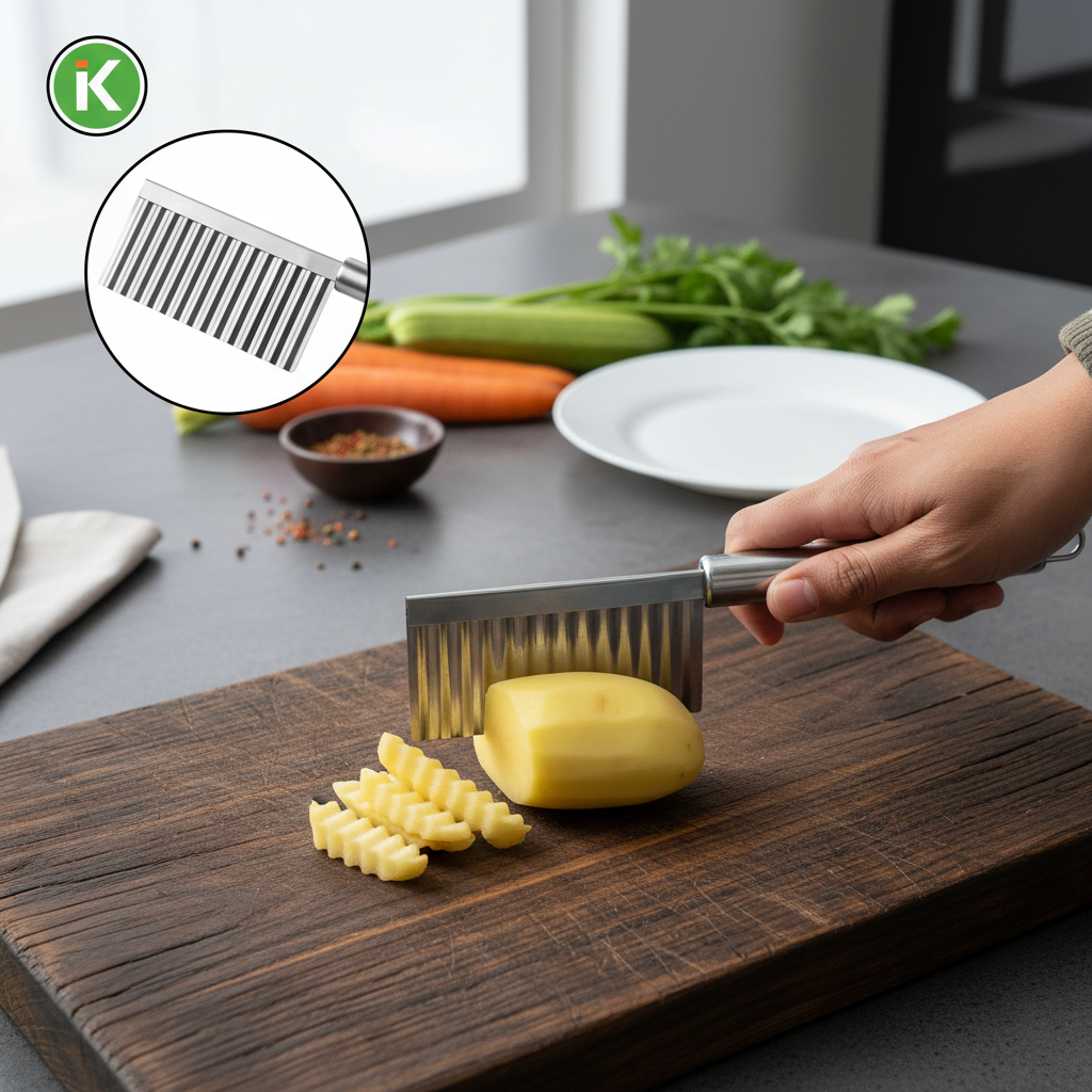 Potato Waves Cutter Knife