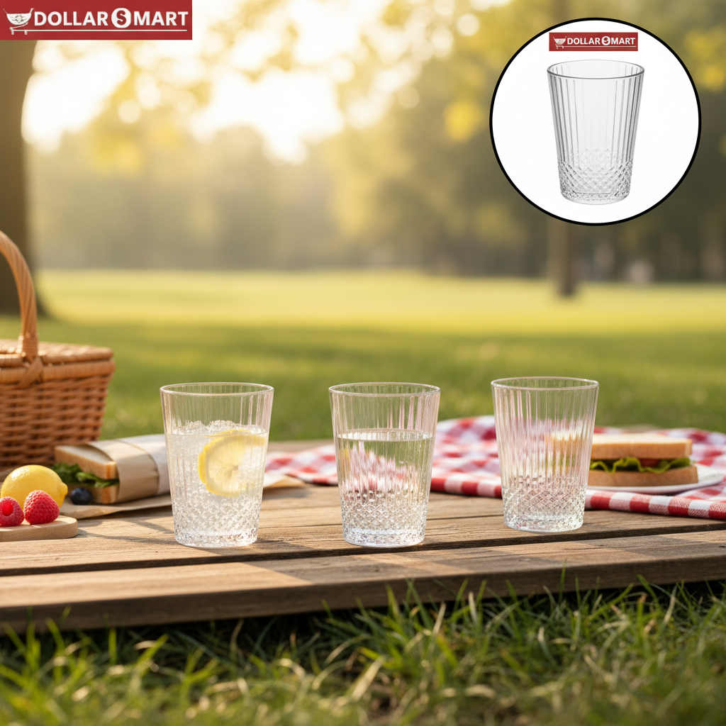 Plastic Glass 3pcs