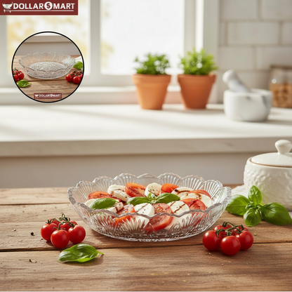 Oval Glass Tray medium