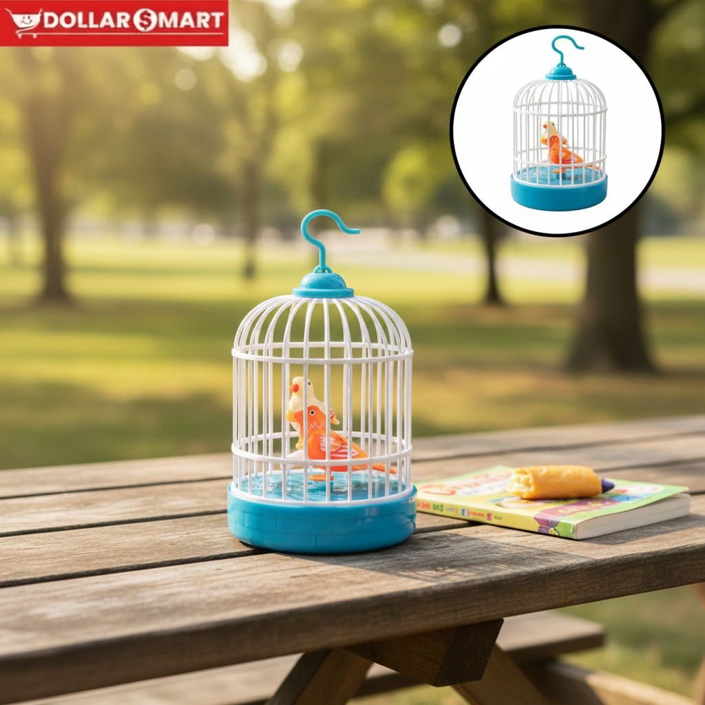 Mini BirdCage lights and music