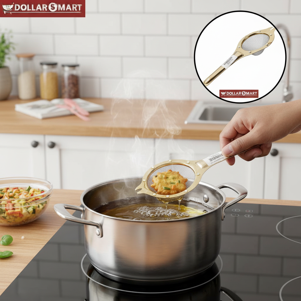 Golden tea Strainer