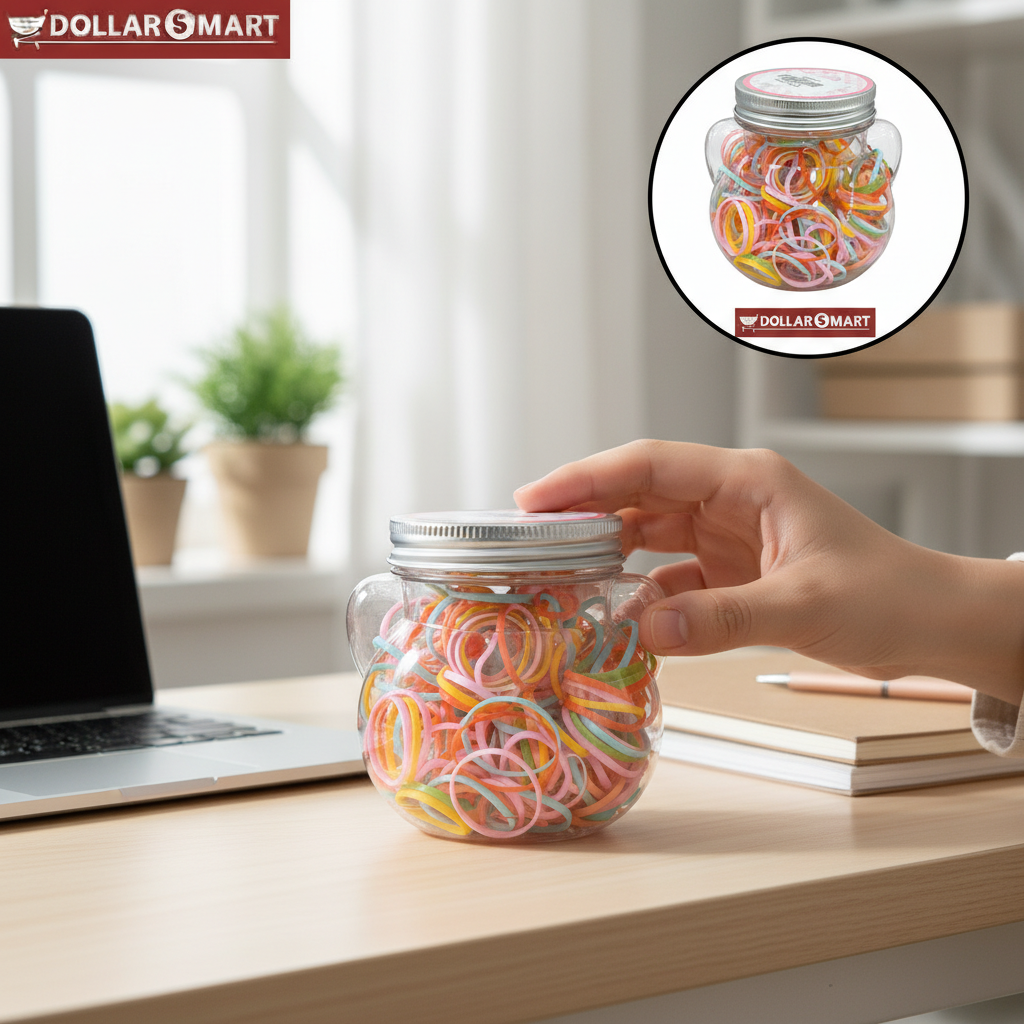 MultiColor Rubber Bands Box