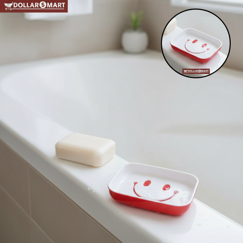 Smiley Soap Holder 3 pcs