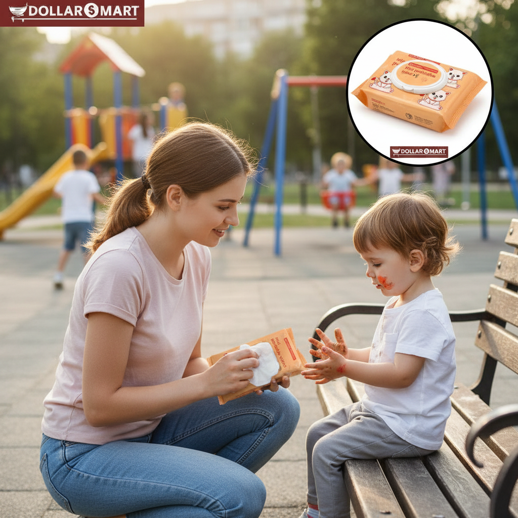 Mini Portable Wipes