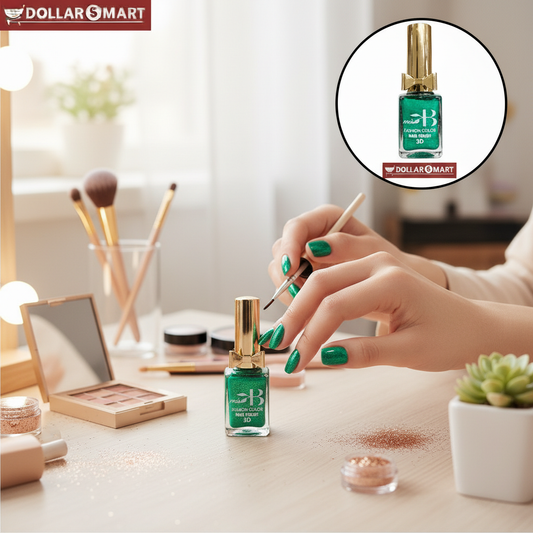 Nail Polish Green Giliter