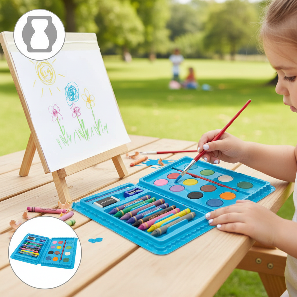 Kids Coloring Kit 24pcs