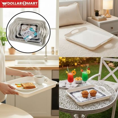 Melamine Tray Set 4 pieces