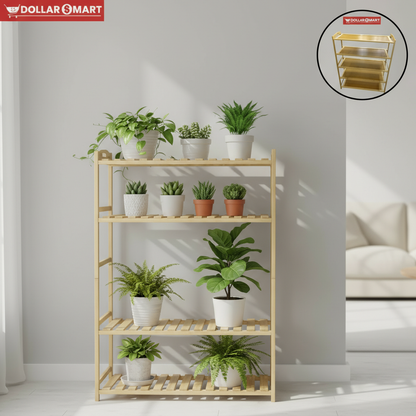 Wooden Organizer Rack 5 layer