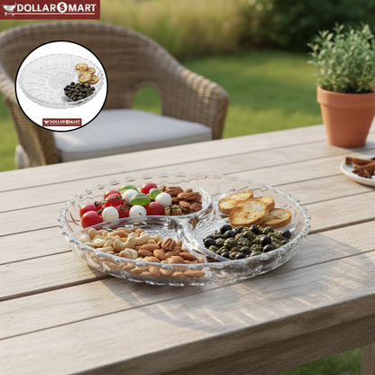 Dry Fruit Glass tray