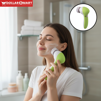 3 in 1 Beauty Massager: close-up of device with different attachments