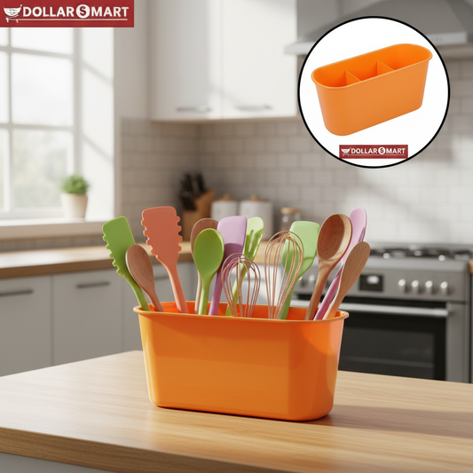 Sleek and durable cutlery stand with multiple slots and modern design
