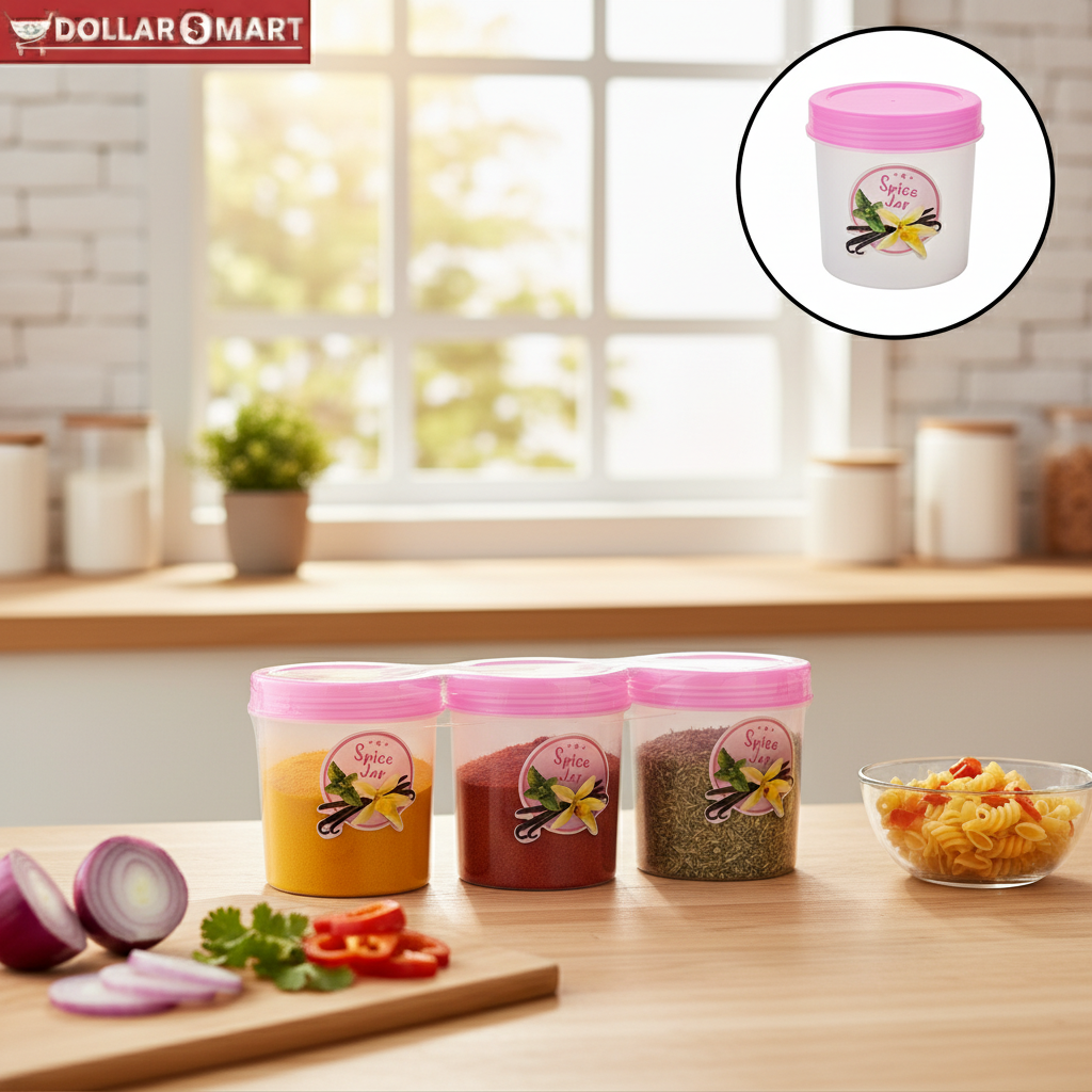 Storage Jar 2 pcs medium