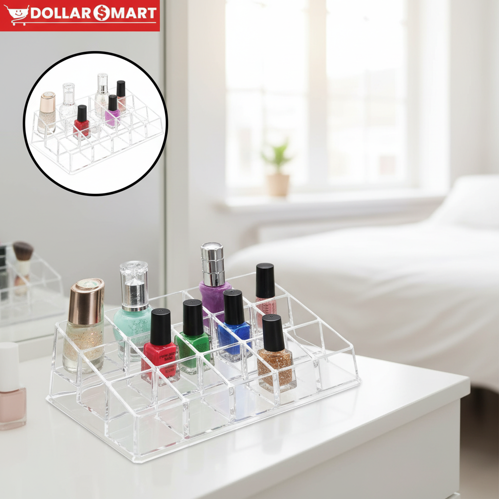 Acrylic lipstick Organizer Medium - Dollar$ Mart