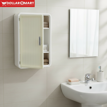 Multi purpose wall mounted cabinet tissue holder