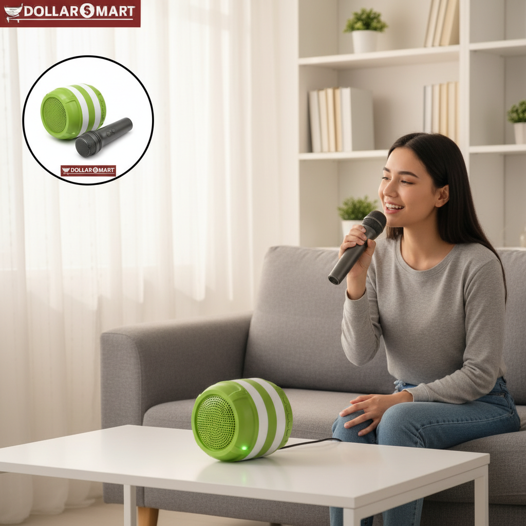 Karaoke Speaker wireless with 2 Mic