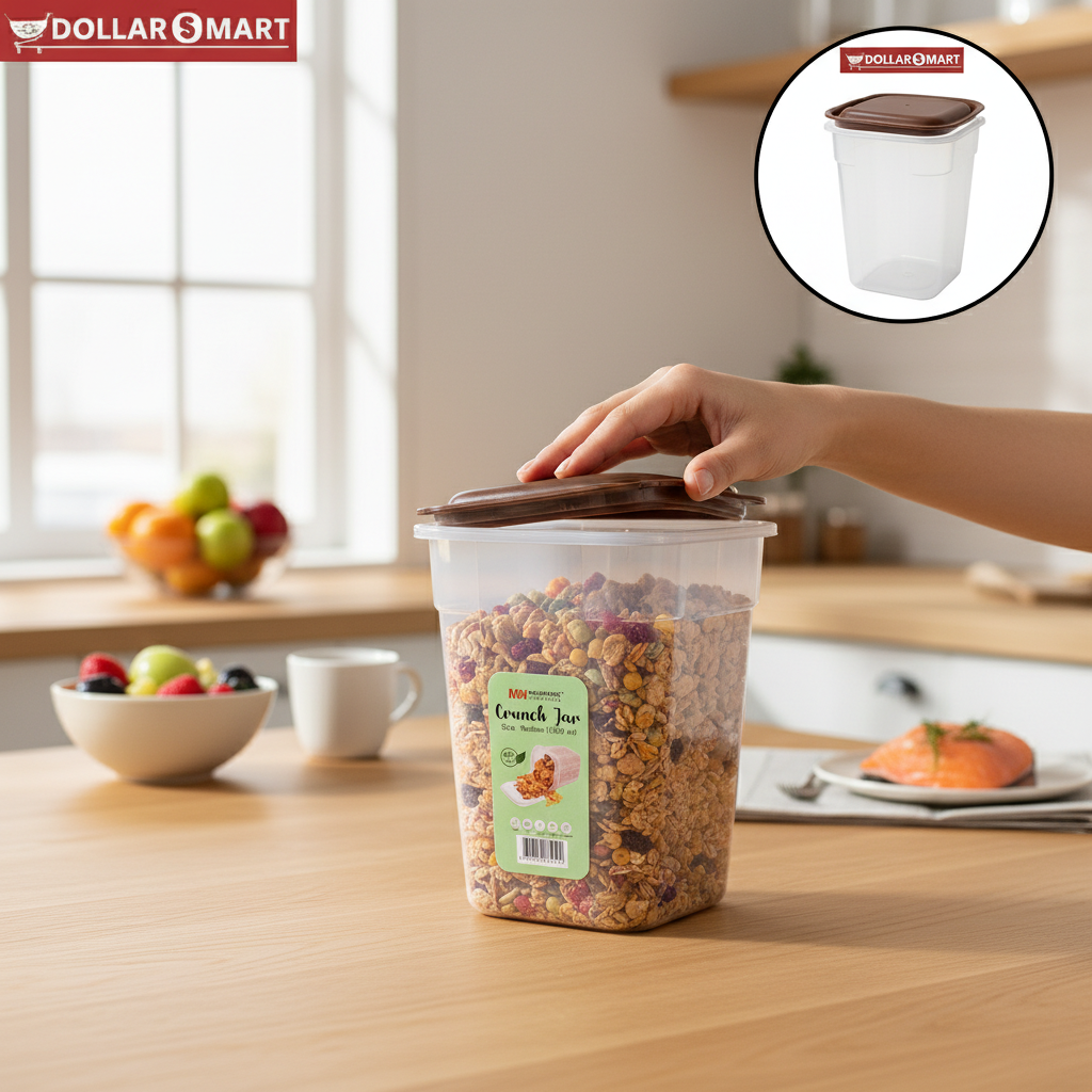 Airtight Crunch Jar 1300ml Medium - Buy Online Pakistan