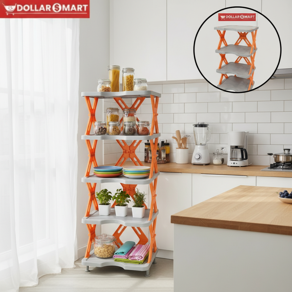 5 Layer Organizer, 5 tier storage, multi level shelf