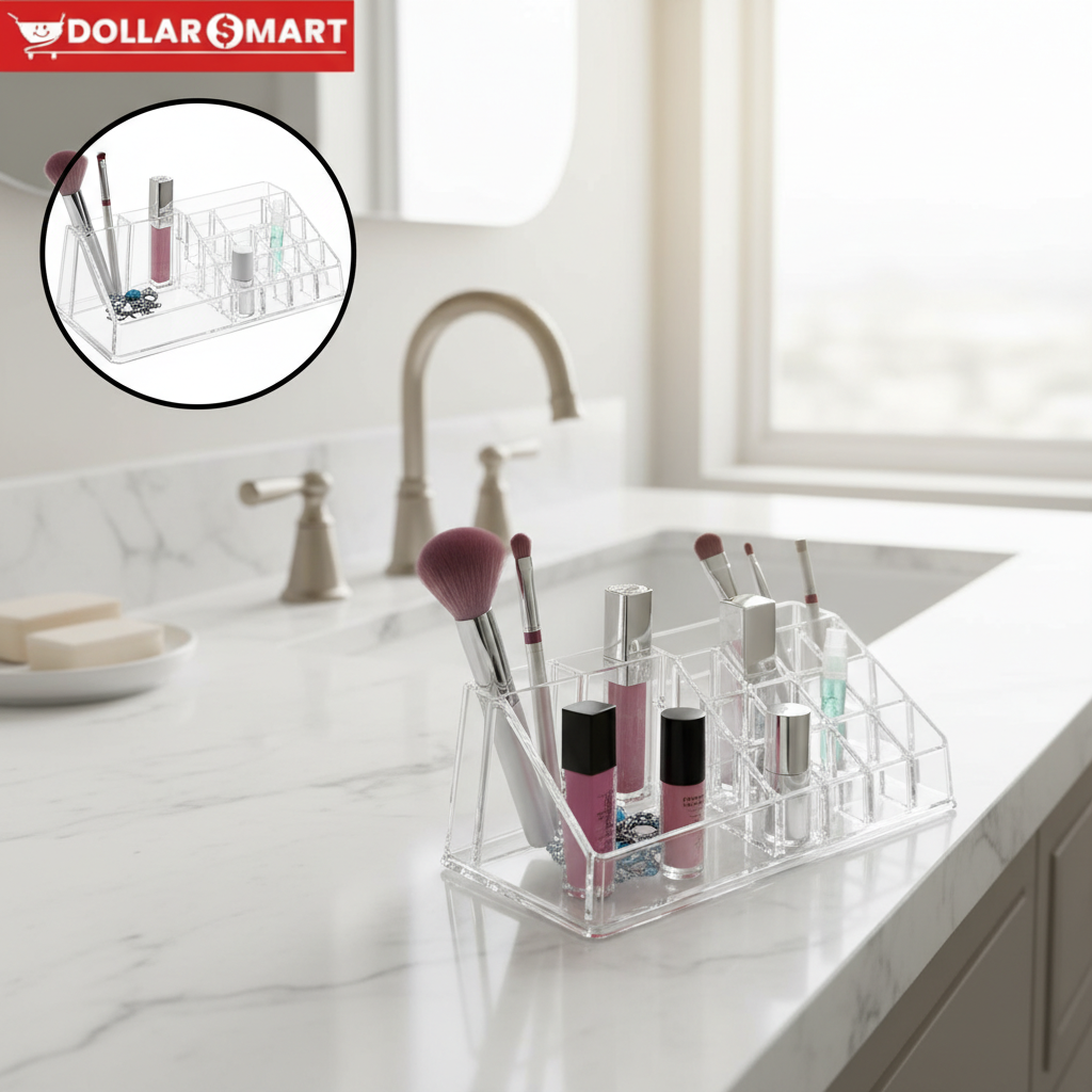Acrylic lipstick Organizer Large - Dollar$ Mart