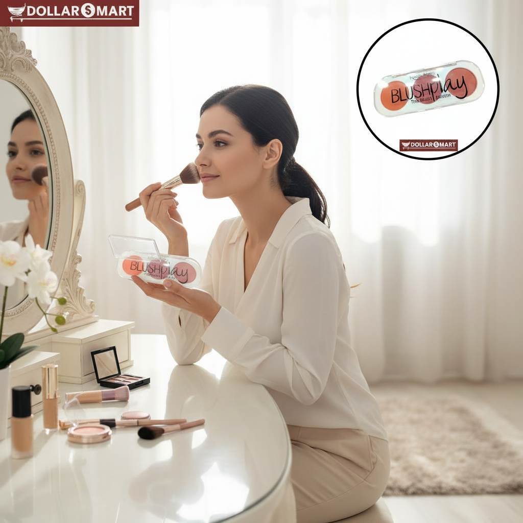 Rosa Angle Trio Blush Palette