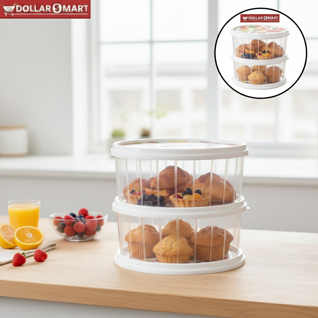 Fancy Storage container medium 2pcs