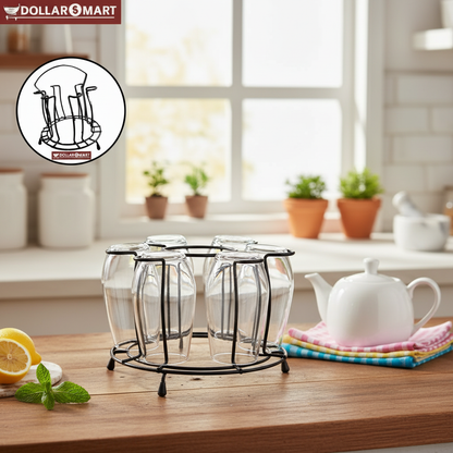 Metal Glass Stand