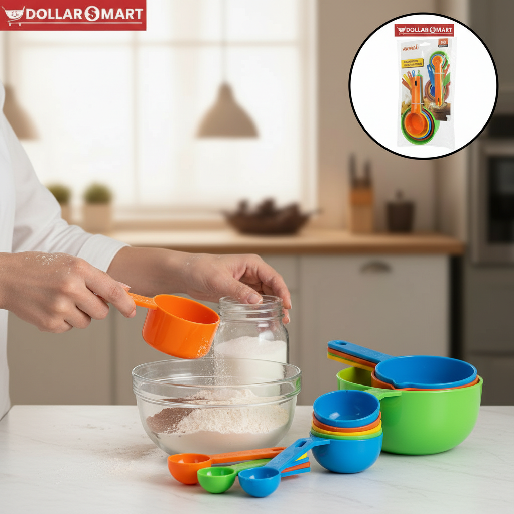 Measuring Cups and Spoons 10 pcs