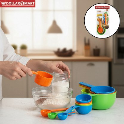 Measuring Cups and Spoons 10 pcs